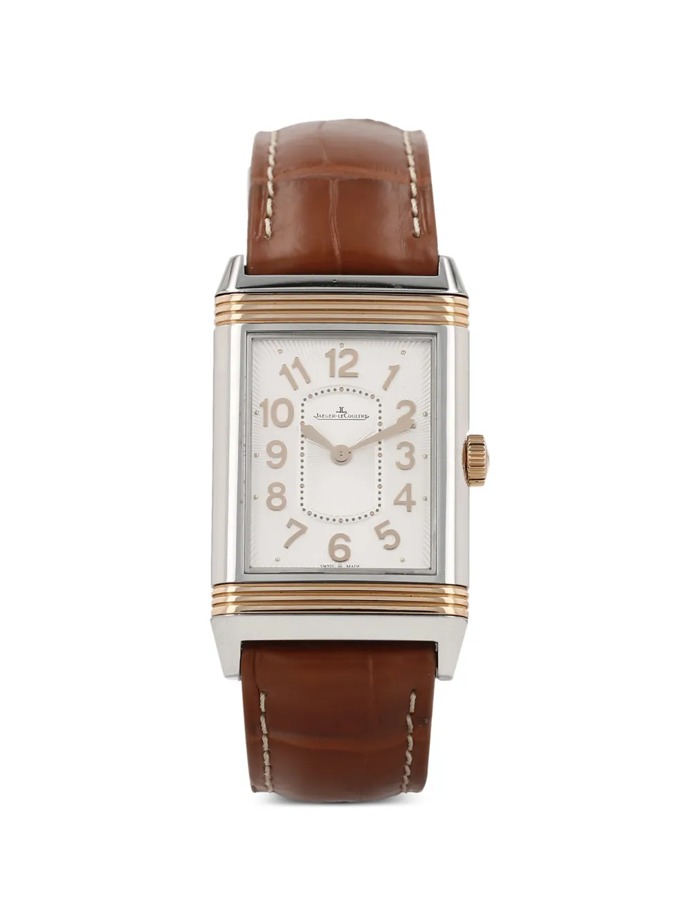 Pre-owned Jaeger-lecoultre 2013 Reverso Lady 24mm Watch In White