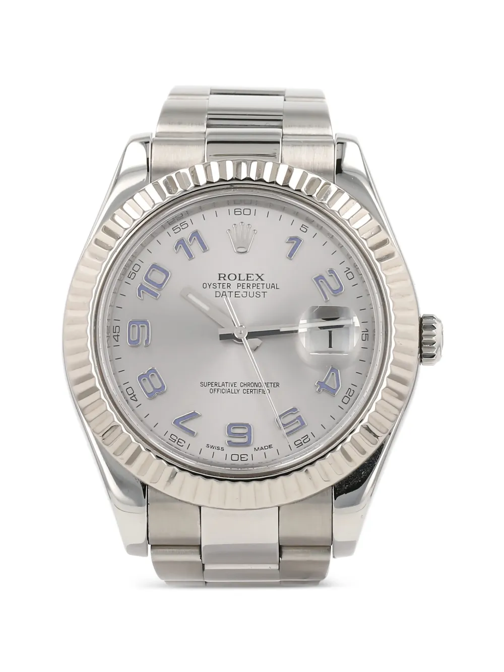 Rolex 2010 Datejust 41mm - Argento