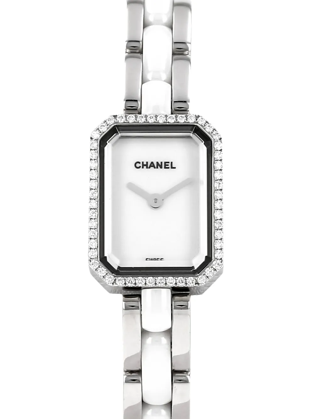 Chanel Pre-owned 2000 Première Joaillerie 20mm Watch in White, view 2