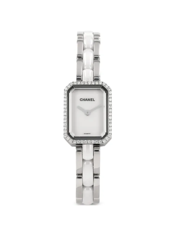 Chanel Pre-owned 2000 Première Joaillerie 20mm Watch in White