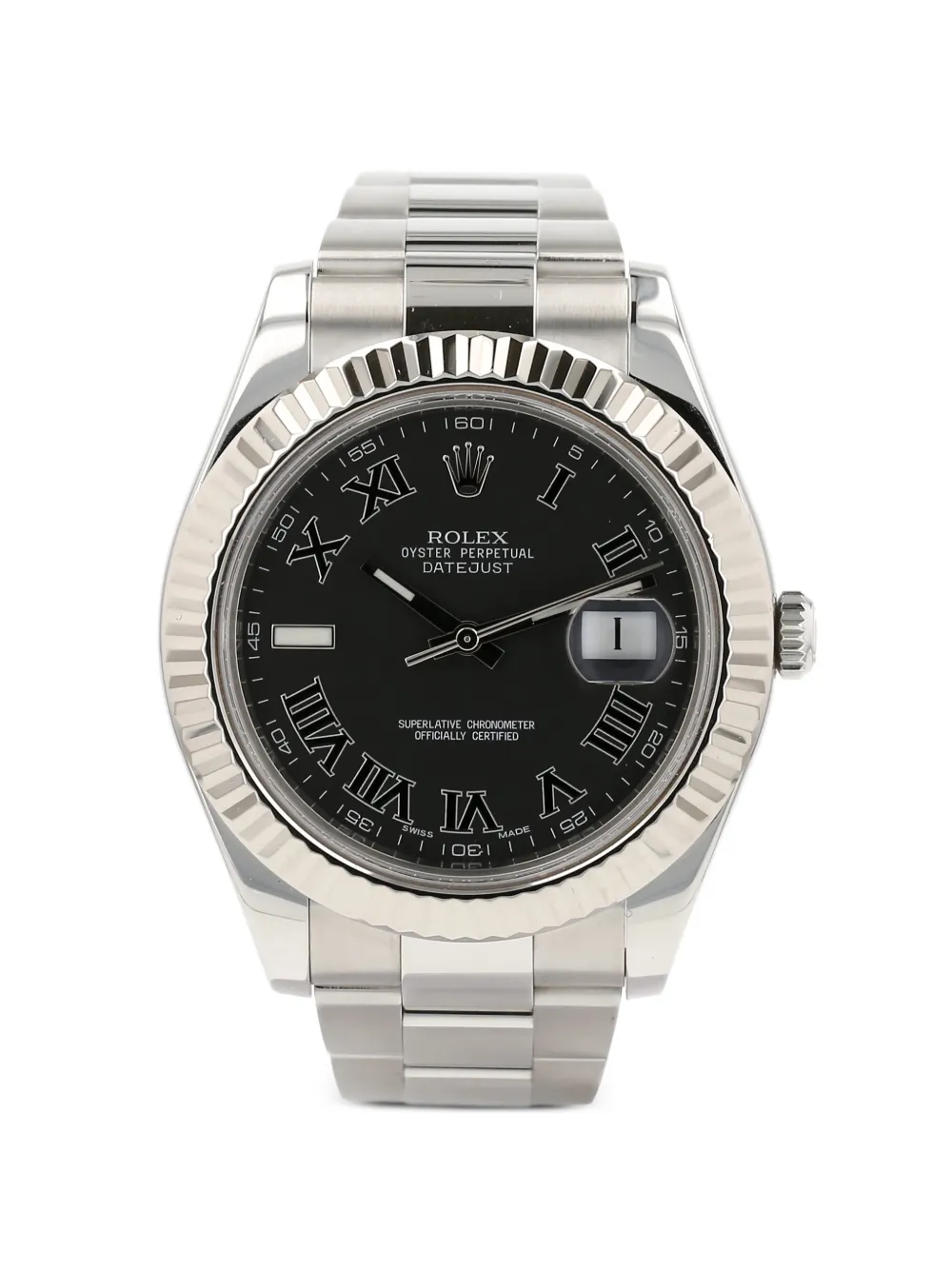 Rolex 2008 Datejust 41mm watch - Nero