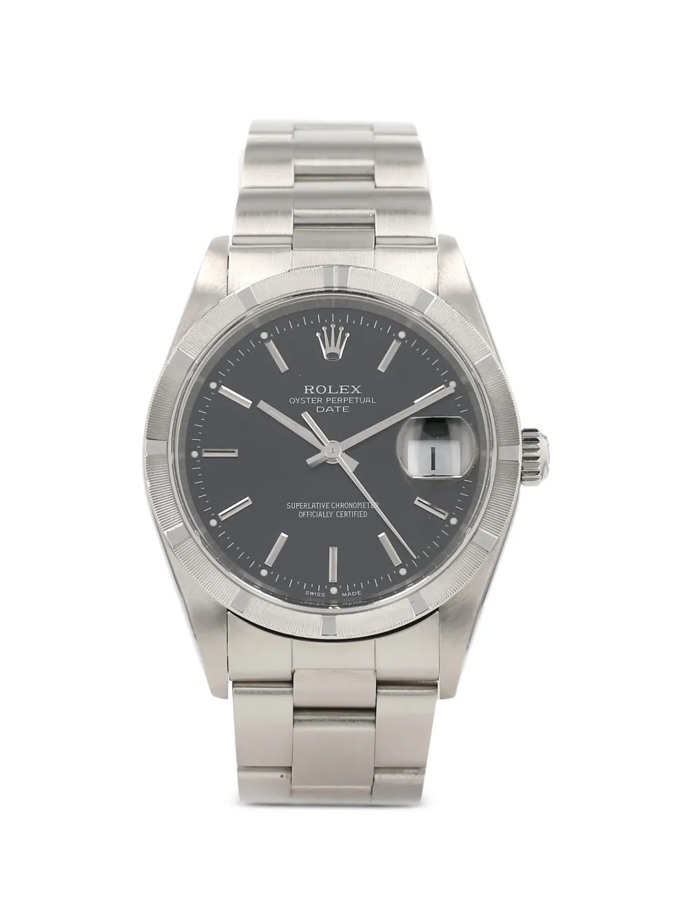 Rolex 2002 Oyster Perpetual Date 34mm watch - Nero