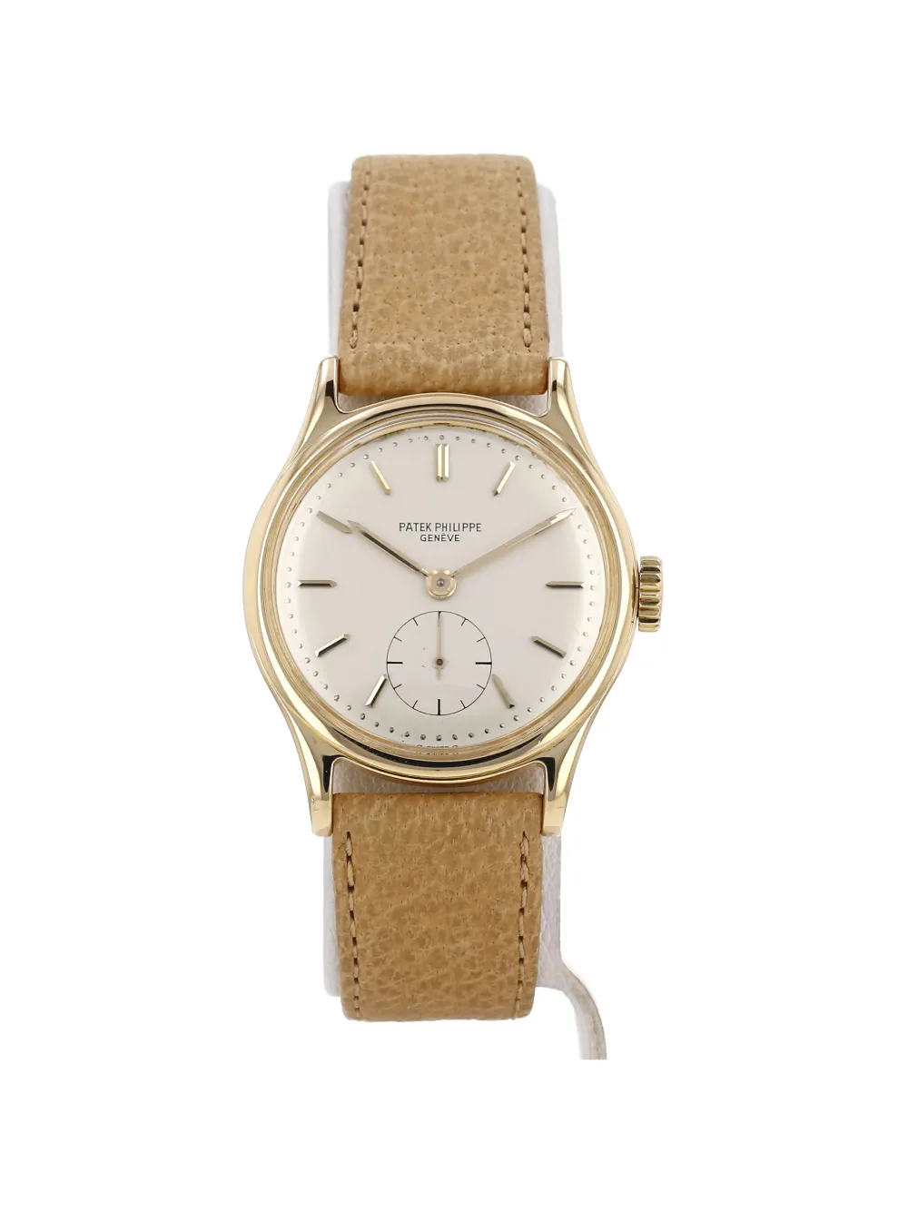 Patek Philippe Pre-Owned 1950s Calatrava small seconds 30mm watch - Bianco