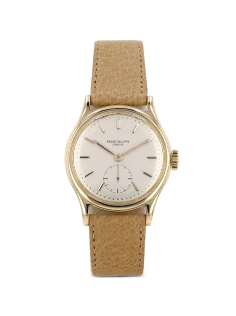 Patek Philippe Pre-Owned 1950s Calatrava small seconds 30mm watch
