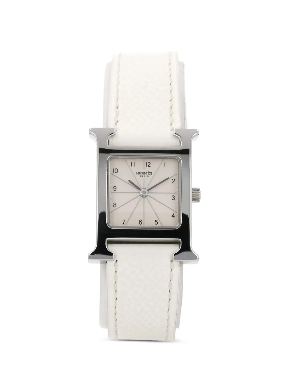Hermès Pre-Owned 2010 Heure 21mm - Bianco
