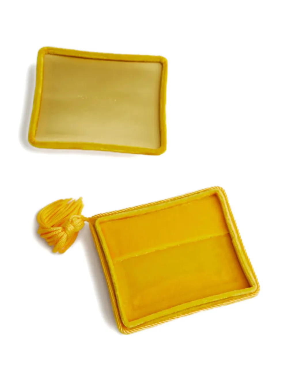 小物入れ eleventh hour SOPHIE BILLE BRAHE Sophie Bille Brahe Velvet Lily Limo Jewellery Box | Yellow | FARFETCH