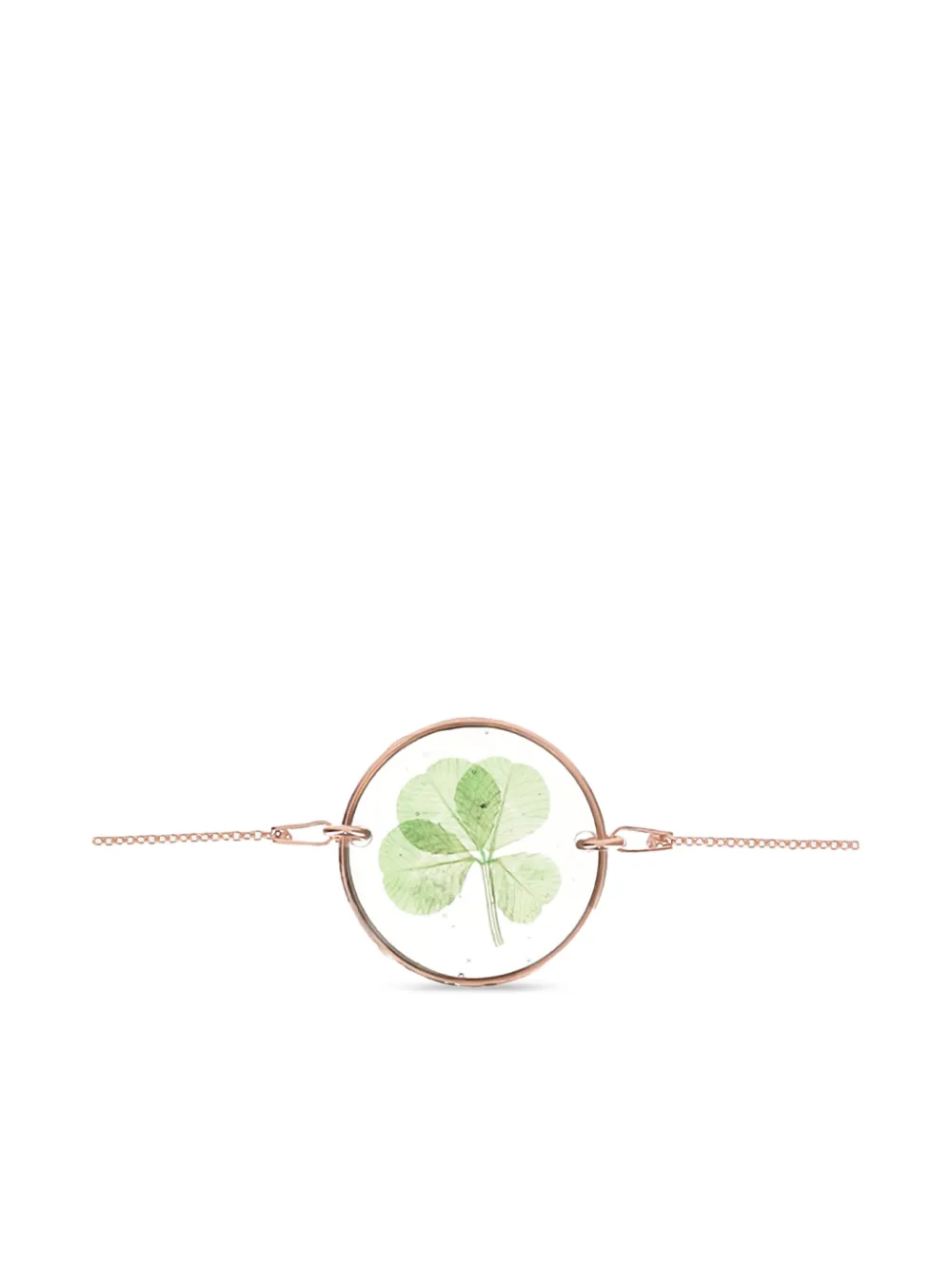 Carré de Trèfles clover chain bracelet | Pink | Image 1