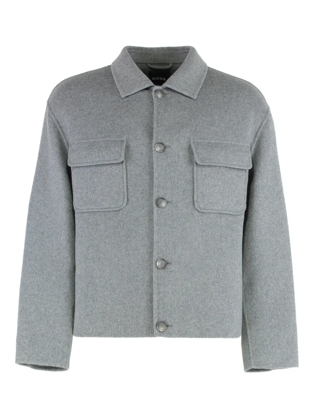 BOSS Caden button jacket | Grey | Image 1