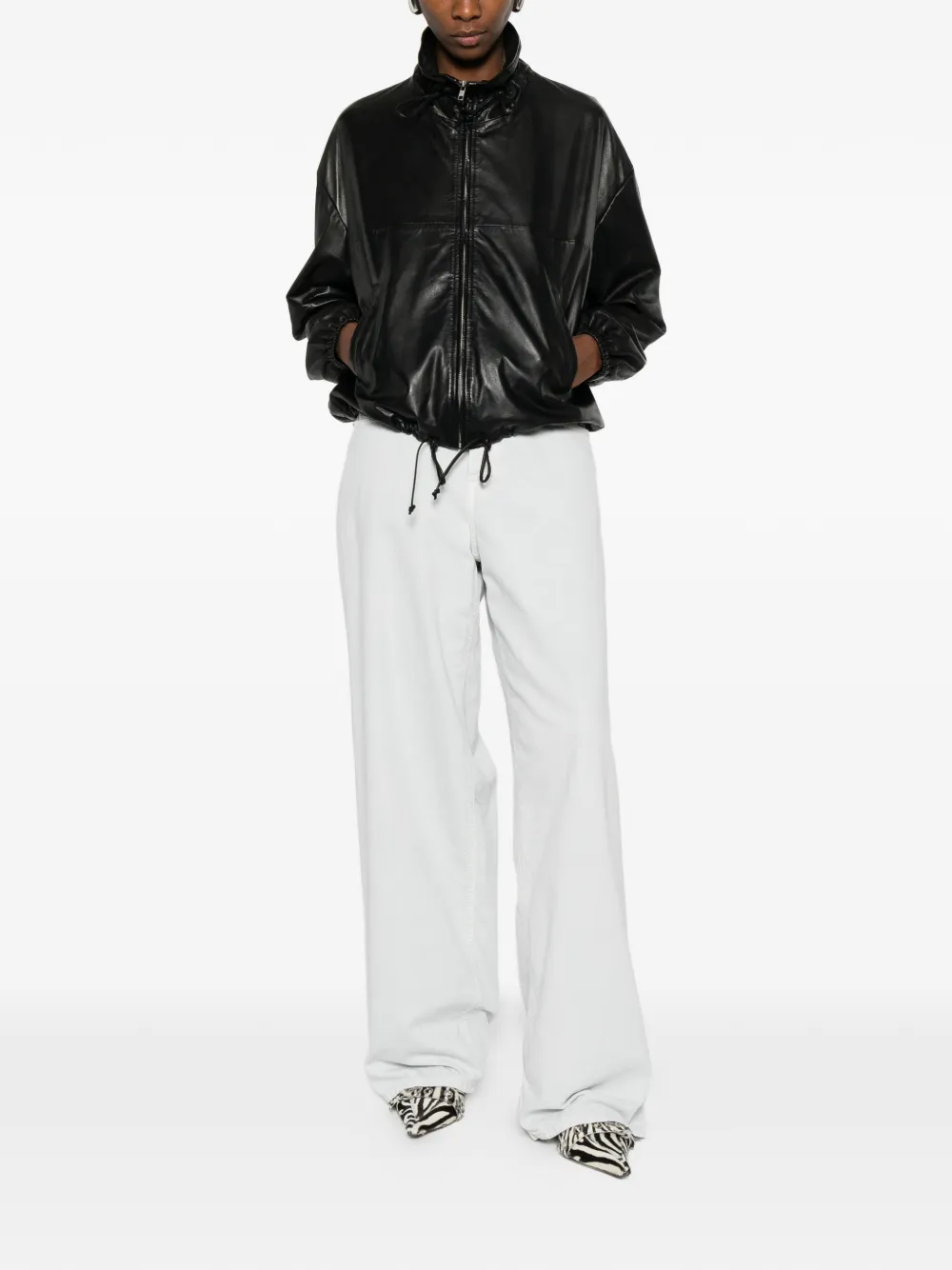 Haikure five-pocket jeans - Wit