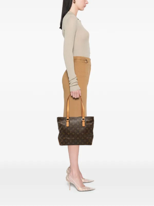 Louis Vuitton Pre-Owned 2002 Monogram Cabas Piano Tote Bag | Brown