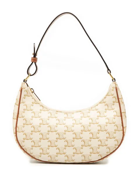 Celine Pre-Owned Triomphe Ava axelväska i belagd kanvas från 2021