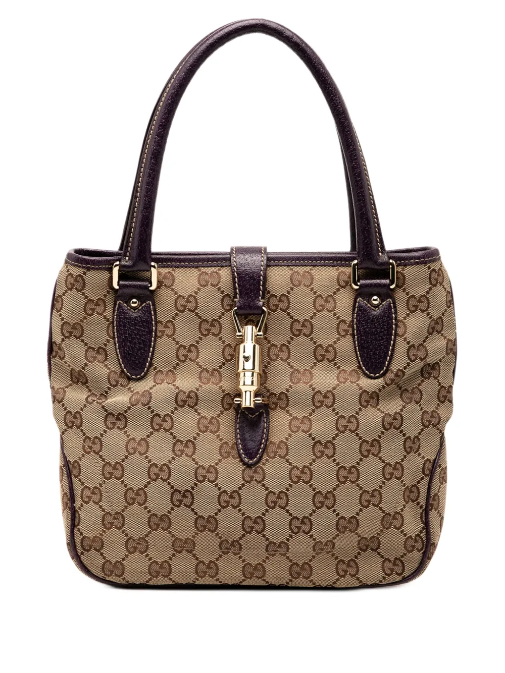 Gucci Pre-Owned Borsa tote Jackie in tela GG 2000-2015 - Marrone