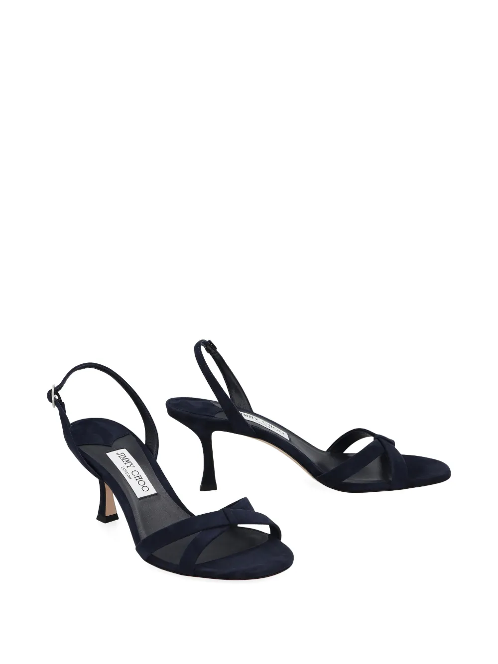 Jimmy Choo 70mm Elsy slingback sandals Blauw