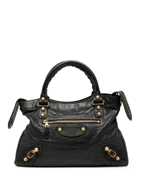 Balenciaga Pre-Owned 2013 Lambskin Motocross Giant 12 Town satchel