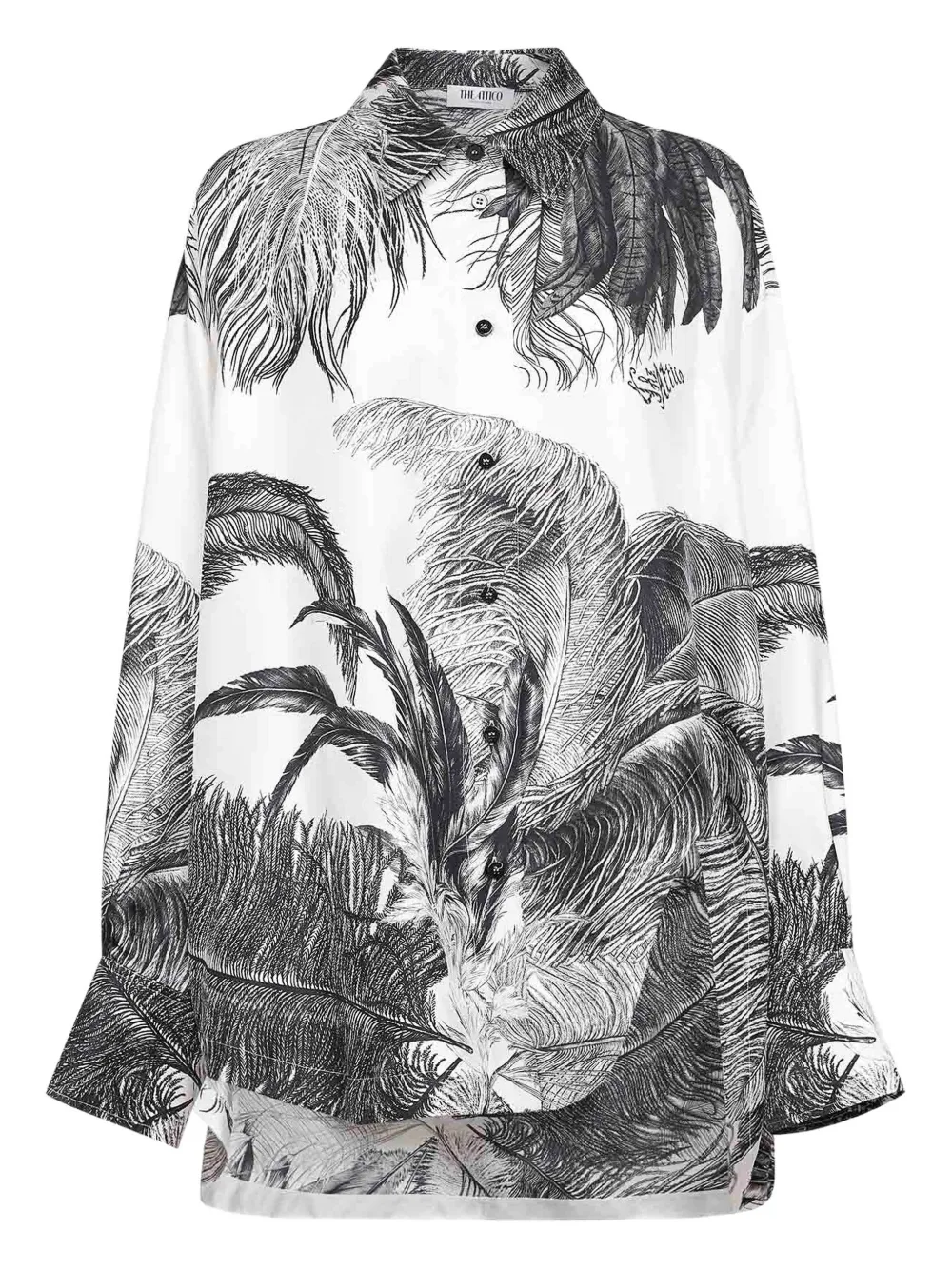 The Attico camisa Diana | blanco | Image 1