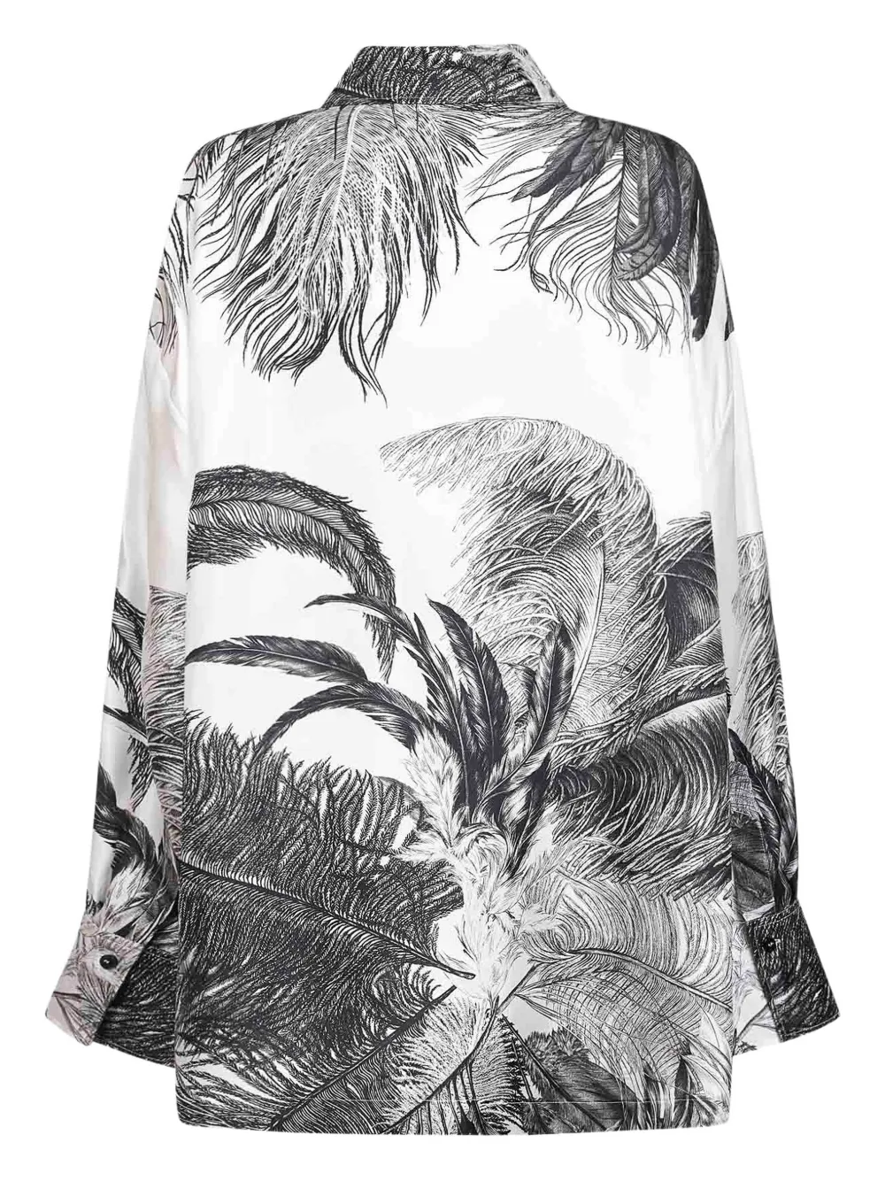 The Attico Diana shirt - Wit