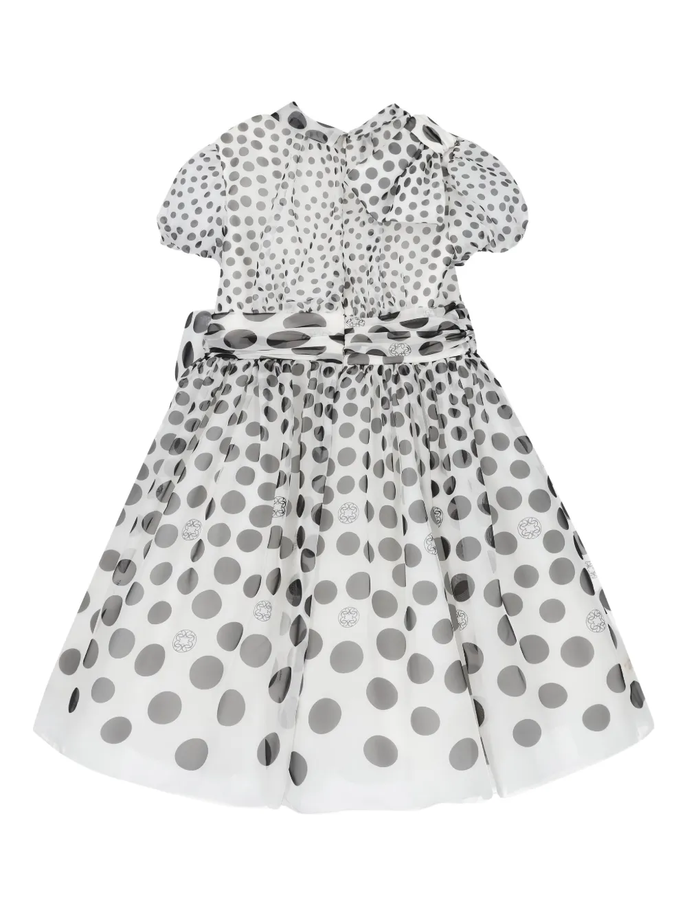 ELIE SAAB JUNIOR Jurk met stippen Wit