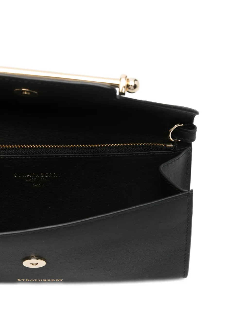 Strathberry Grote Melville clutch Zwart