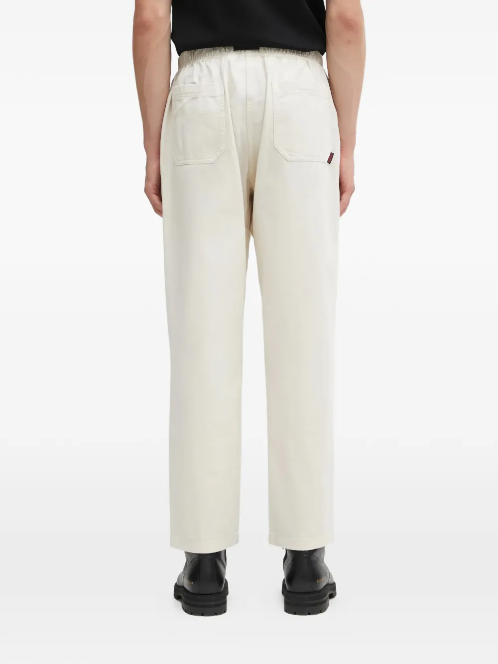 Gramicci Loose Tapered Ridge elastische broek Beige
