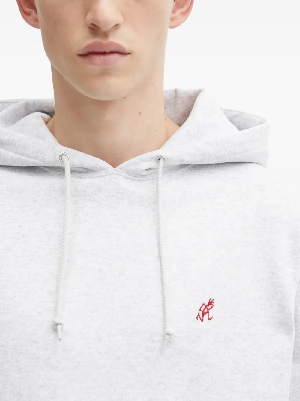 Gramicci One Point hoodie met capuchon Grijs