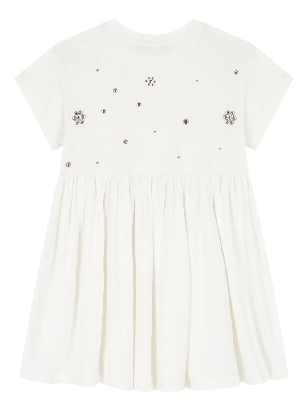 Elie Saab Junior Embellished-detail Dress In White