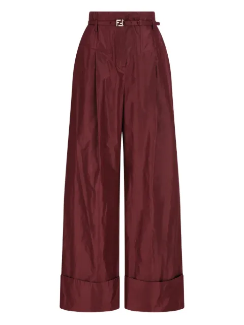 FENDI FF-buckle trousers