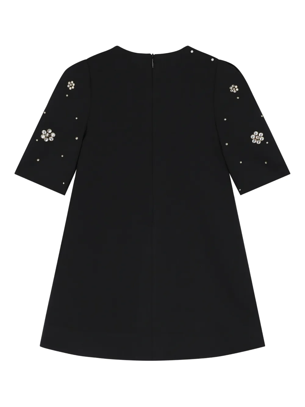 Elie Saab Junior Studded-embellished Dress In Black