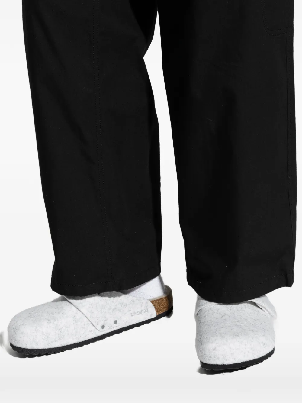 Birkenstock Loma klompen met band Wit