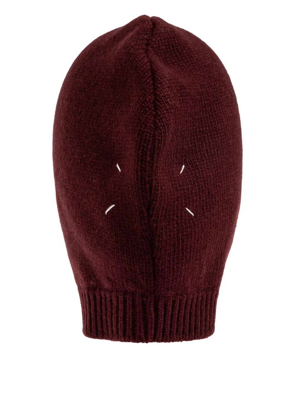 Maison Margiela button balaclava hat - Rosso