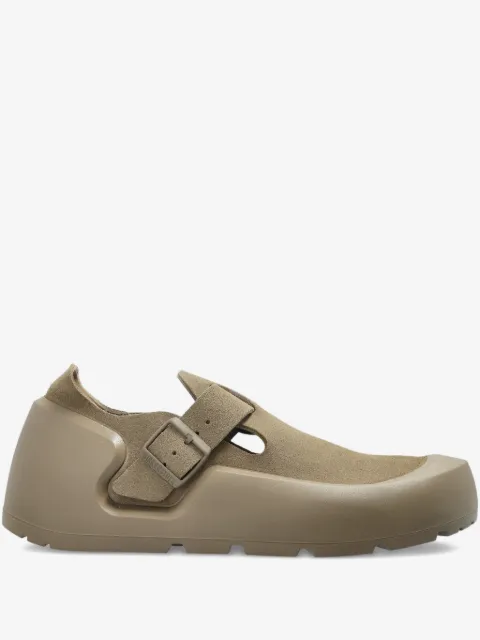 Birkenstock Reykjavik buckle-strap nubuck leather sneakers