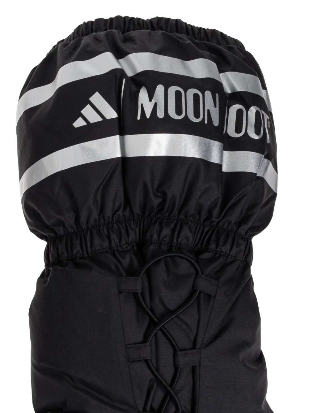 X Moon Boot Striped Socks