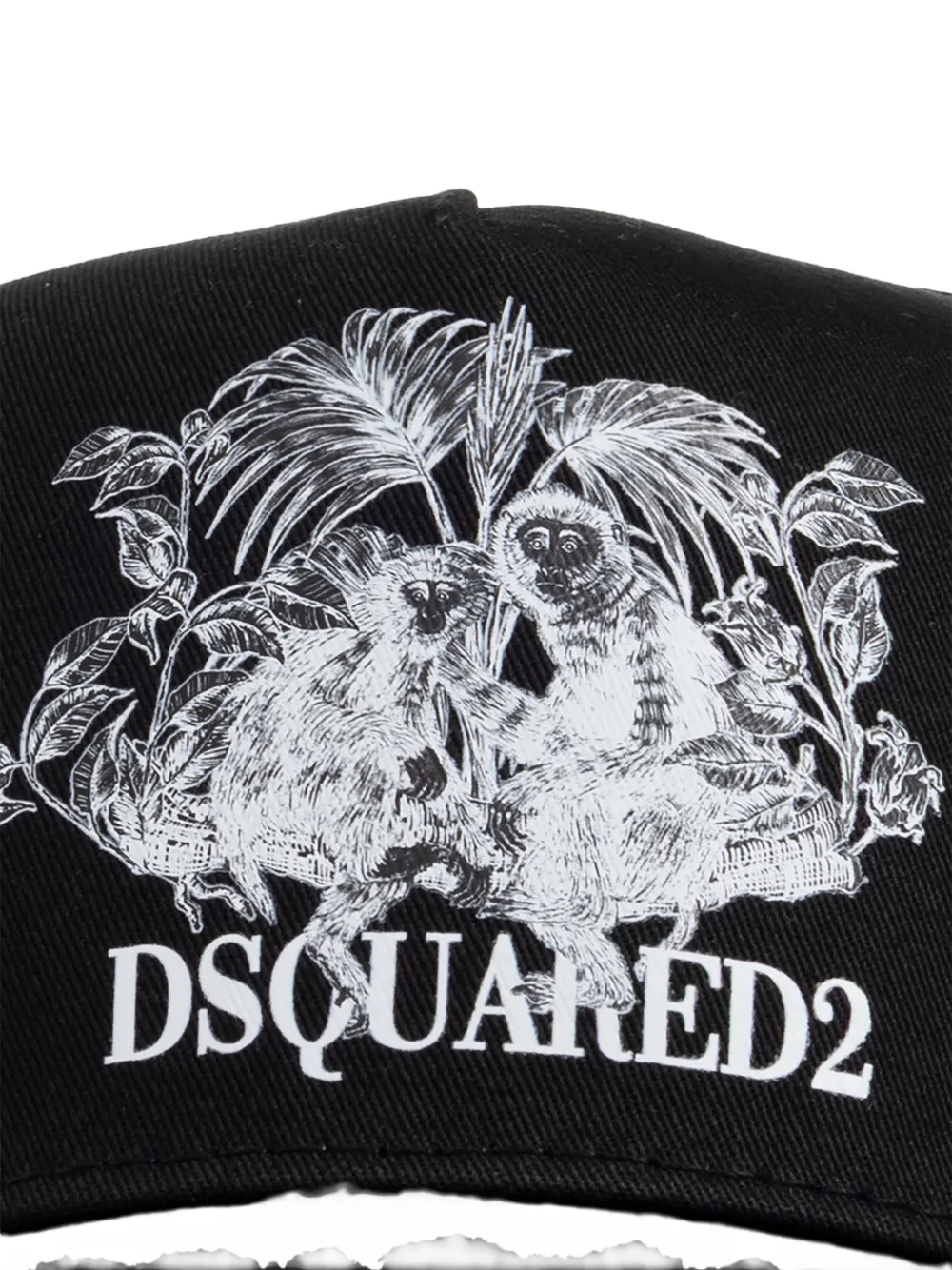 DSQUARED2 monkey-motif baseball cap | Image 2