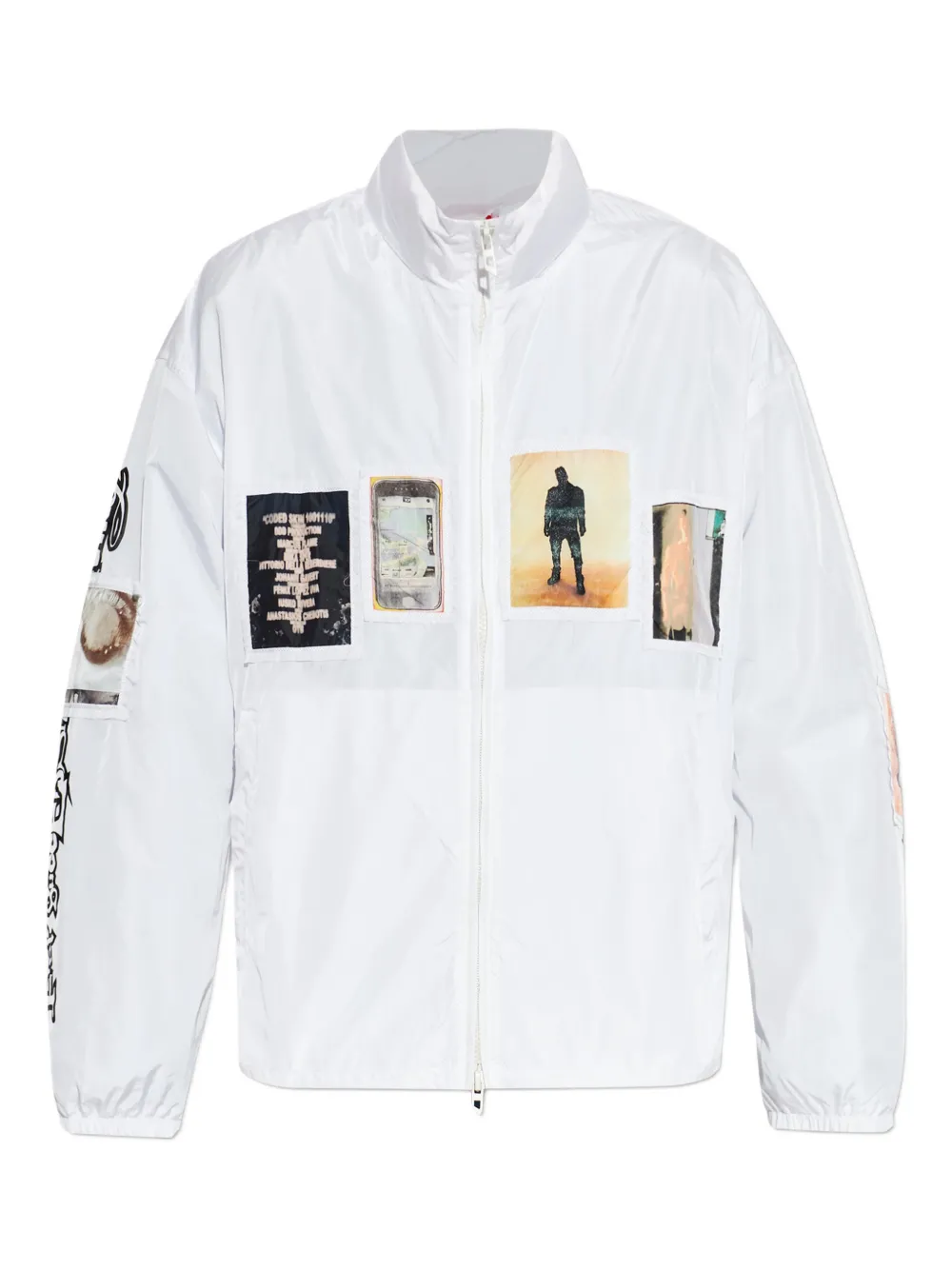 Diesel J-Claus patches-detail jacket - Bianco
