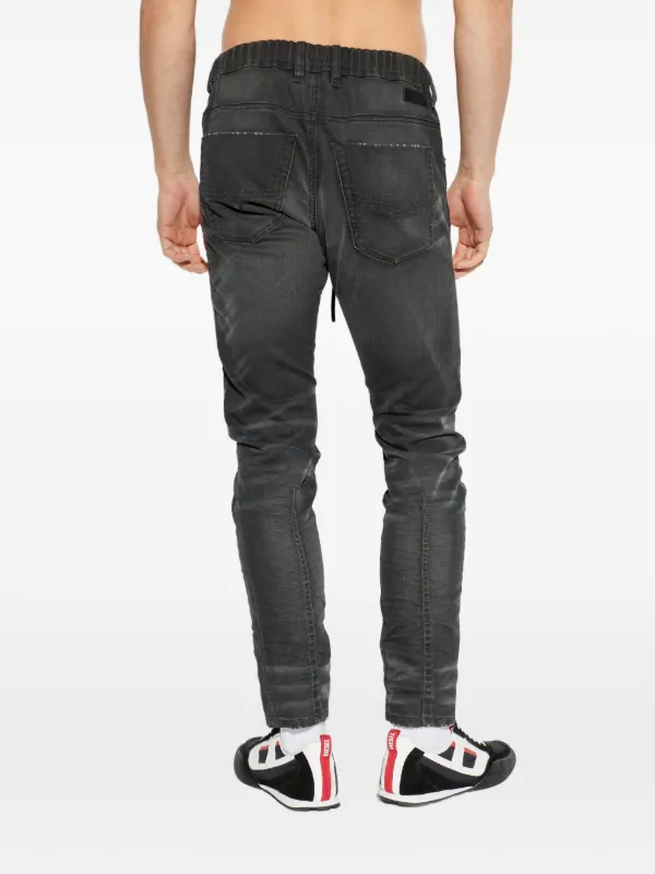 Diesel drawstring-waist Skinny Jeans | Grey | FARFETCH ZA