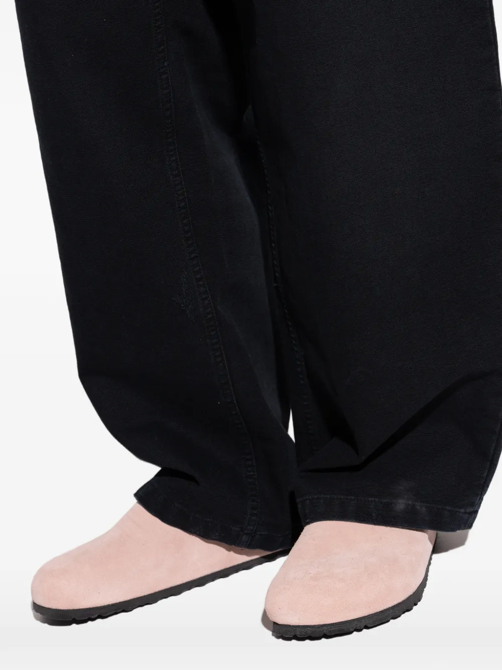 Tokio suede clogs 