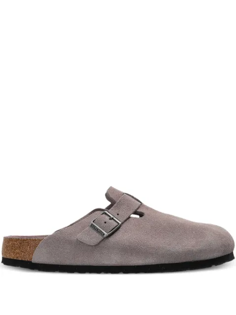 Birkenstock Clogs Boston in pelle scamosciata
