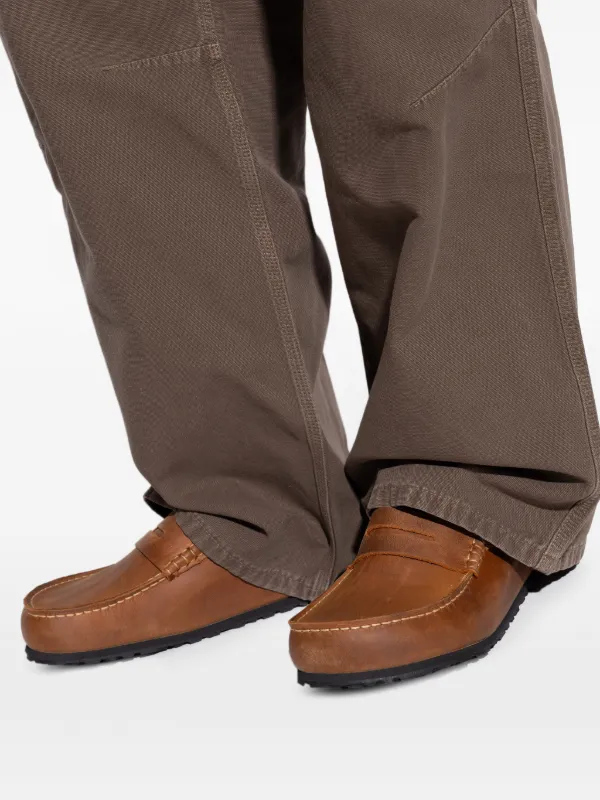 Birkenstock Naples Wrapped | Brown | FARFETCH SG