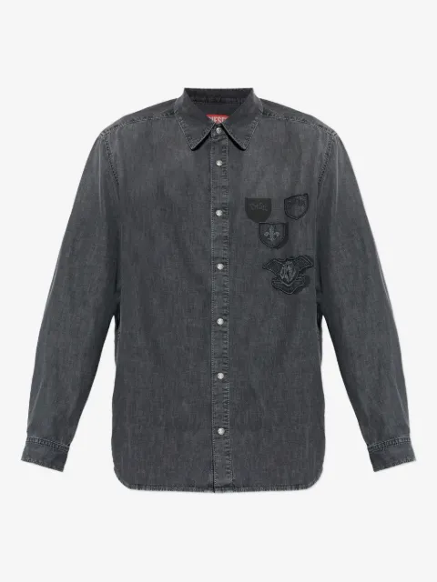 Diesel camisa D-Simply-S15 bordada