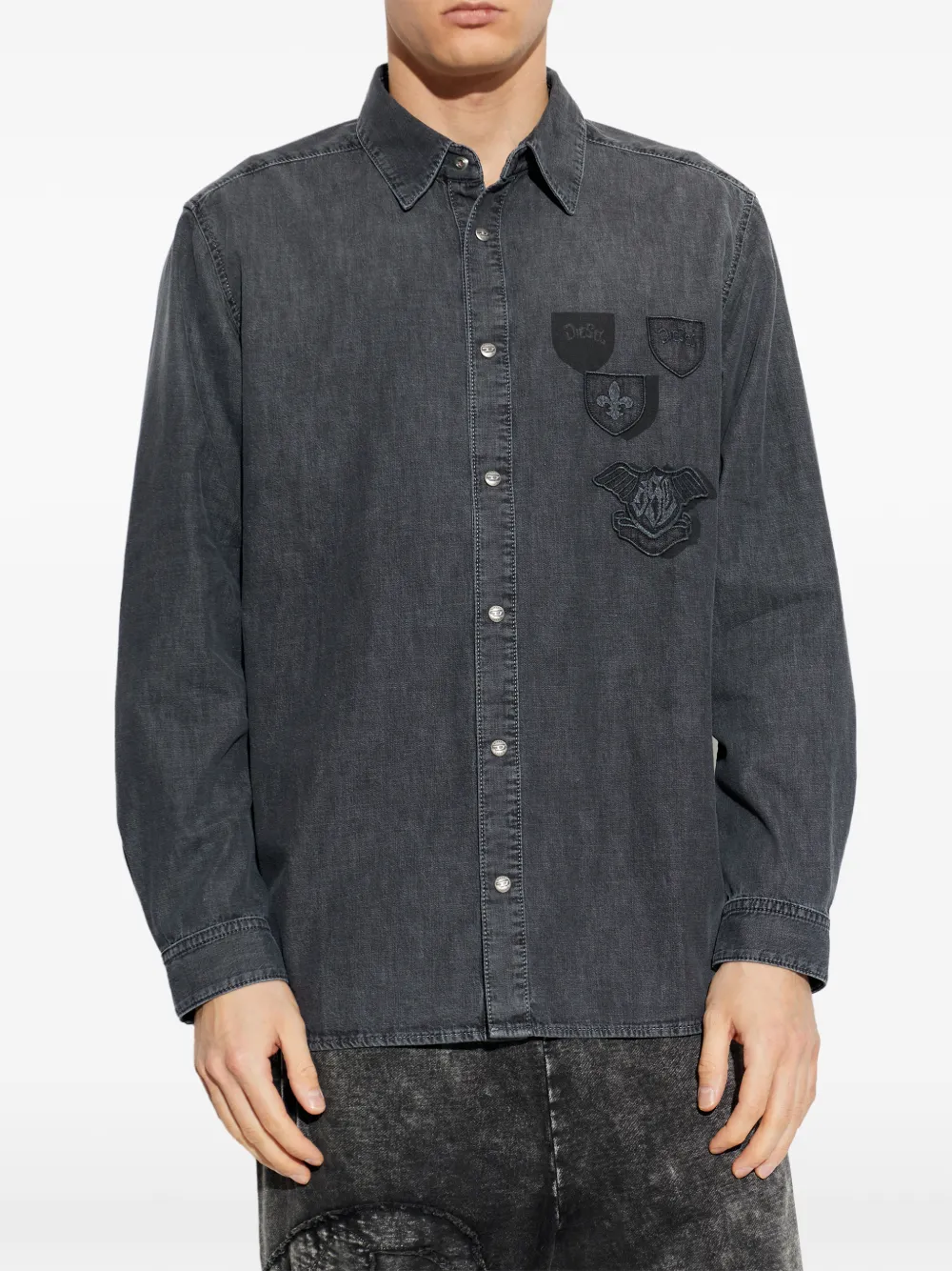 D-Simply-S15 Embroidered Shirt