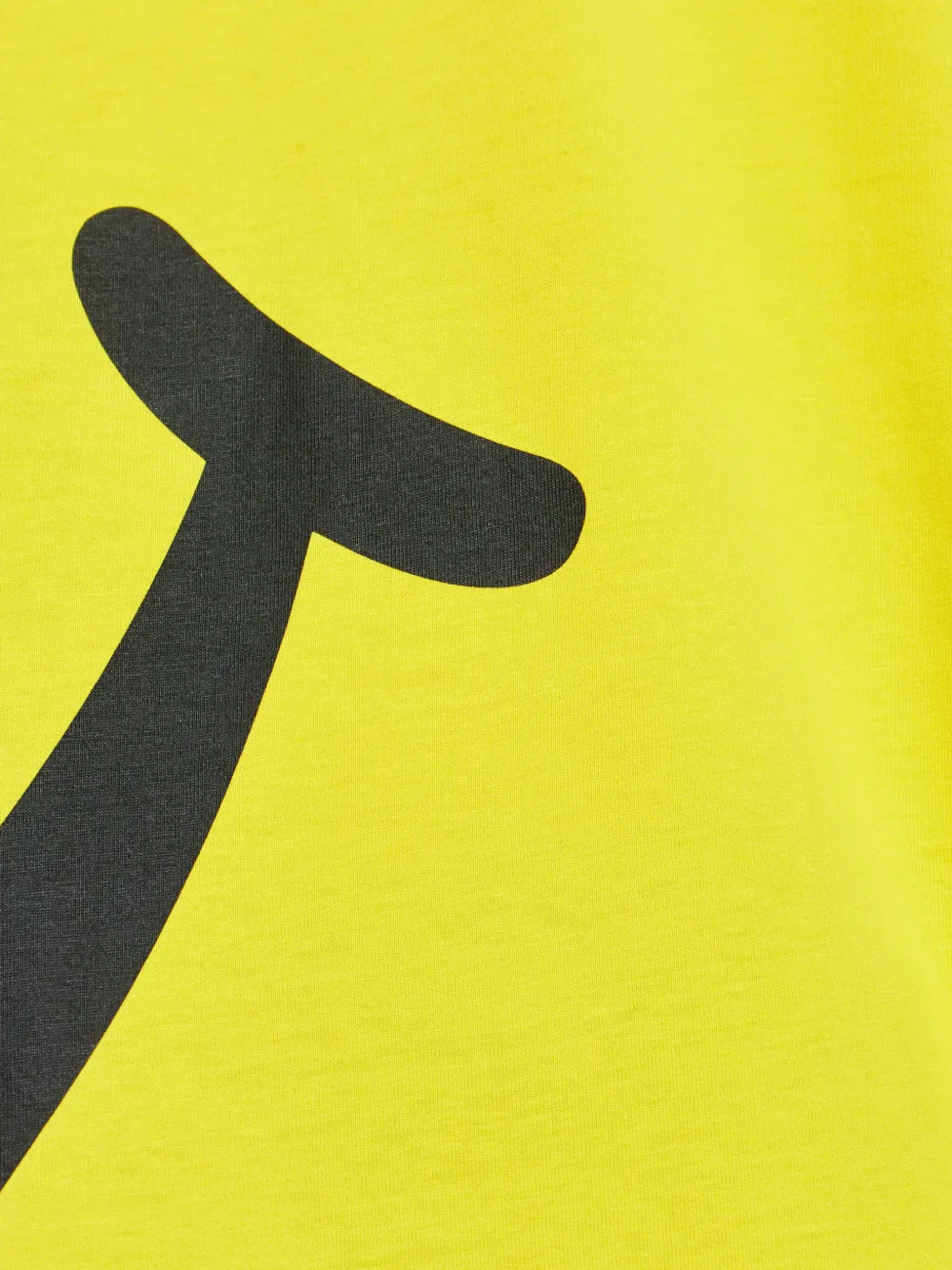 Moschino x SMILEY T-shirt met logoprint Geel