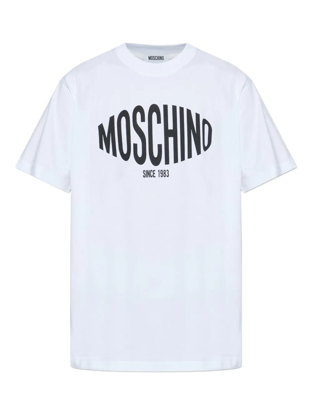 Moschino logo-print T-shirt - Bianco