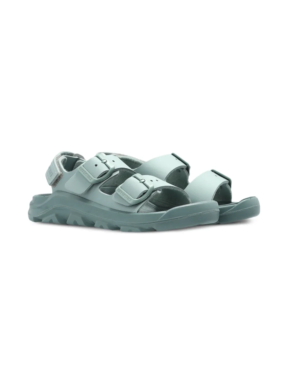 Birkenstock Kids Mogami buckle strap sandals - Blu