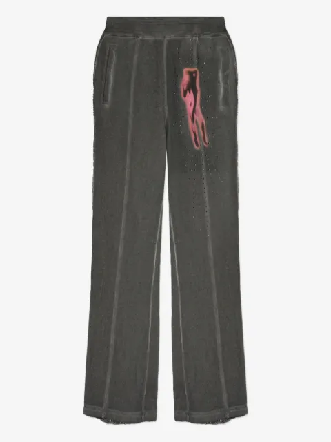 Diesel pantalones con detalles de cristal