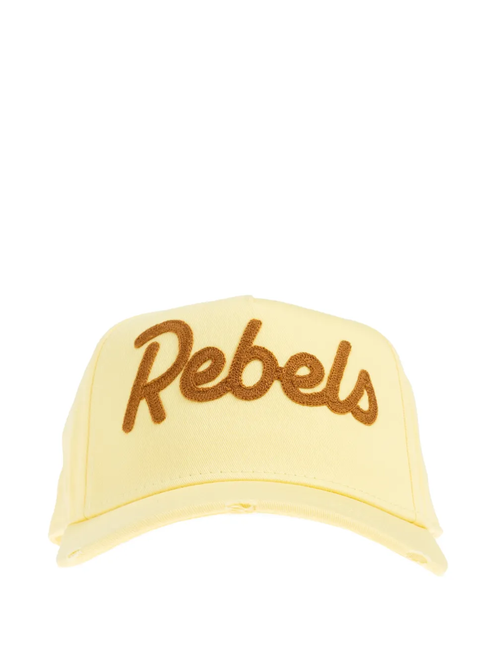 DSQUARED2 embroidered baseball cap - Giallo