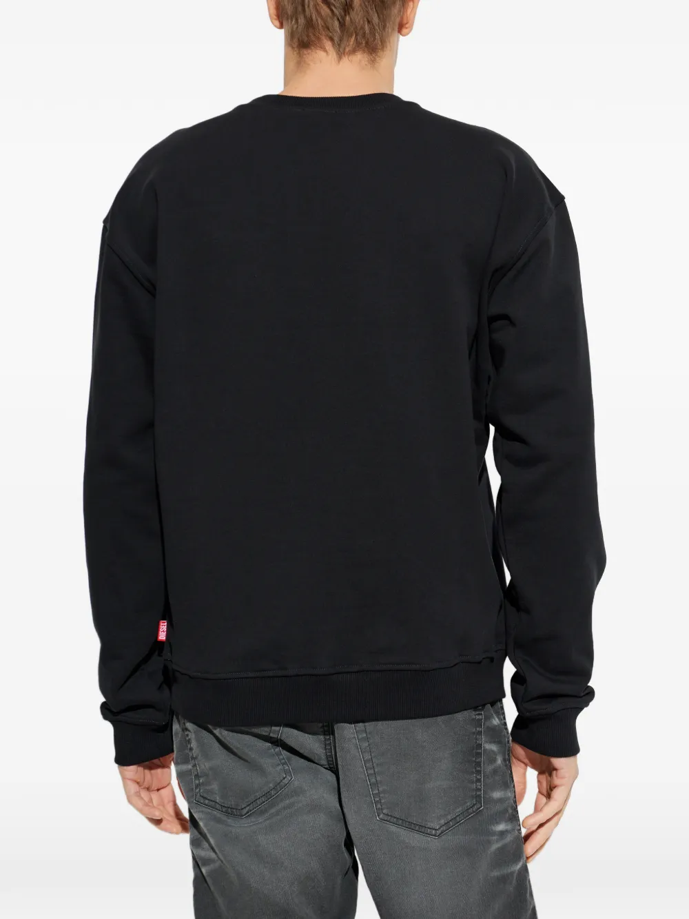 Diesel S-Norm-V10 sweater Zwart