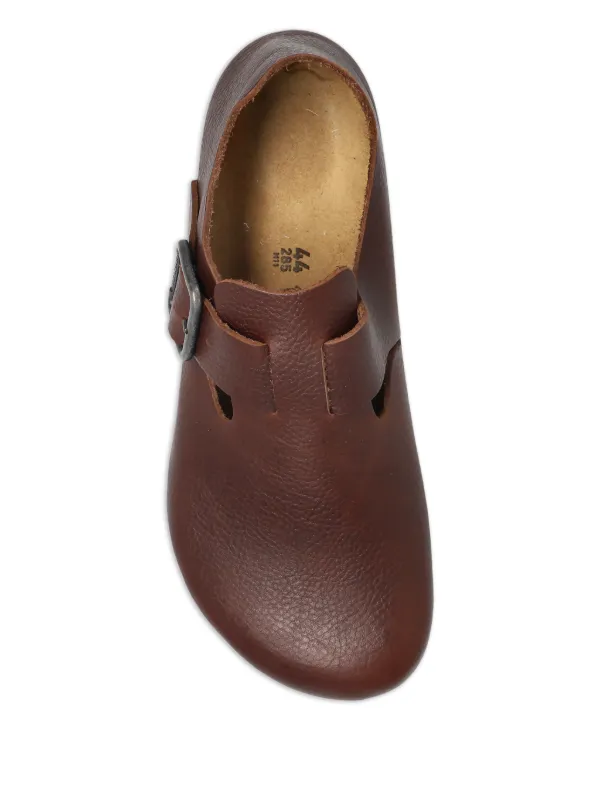 Birkenstock London Wire Buckle Shoes | Brown | FARFETCH