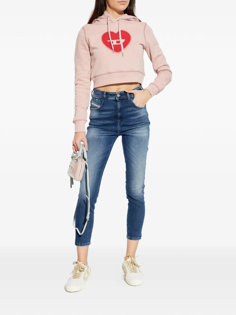 Diesel 1984 Slandy-High jeans - Blauw