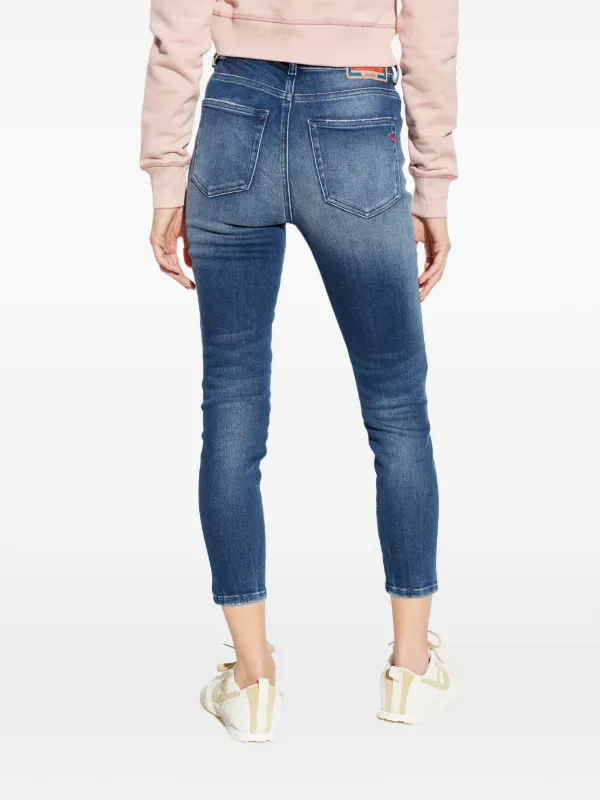 Diesel 1984 Slandy-High Jeans | Blue | FARFETCH UK