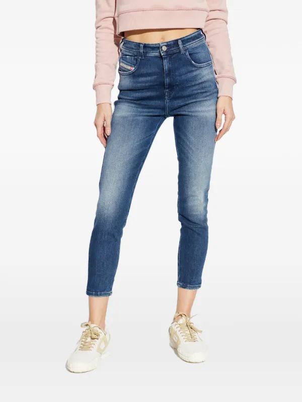 Diesel 1984 Slandy-High Jeans | Blue | FARFETCH UK