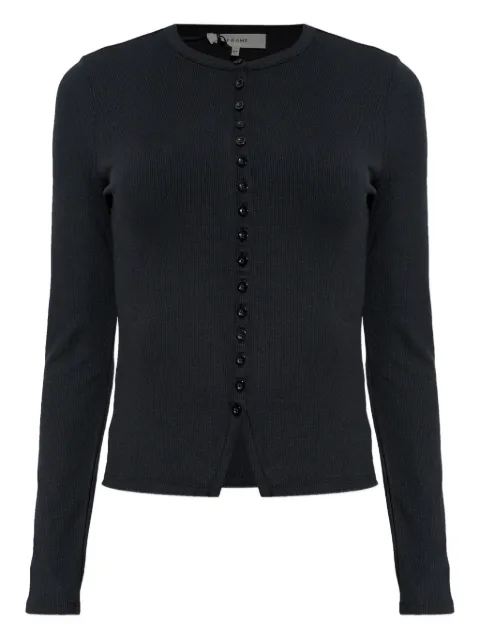 FRAME buttoned knitted cardigan